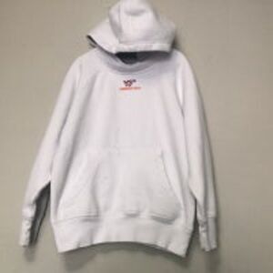 Virginia tech hoodie Kids‎ size small White. GUC. C1